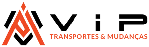 Logotipo Vip Transportes e Mudanças