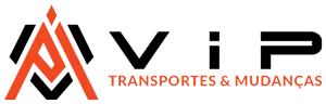 Logotipo Vip Transportes e Mudanças
